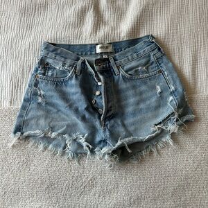 Agolde Parker vintage jean shorts size 26